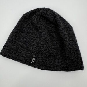 Cascade Mountain Tech Merino Wool Blend Beanie Hat Charcoal Heather OSFA